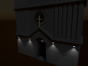 catholic church 3D मॉडल