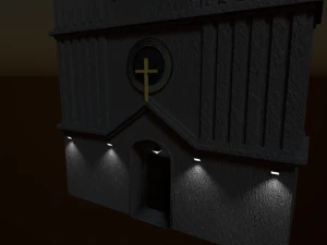 catholic church 3D Model