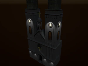 catholic church 3D Model