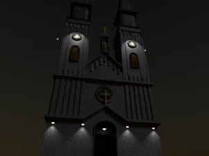 catholic church 3D Model