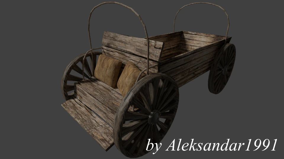old vehicle 3D Model .c4d .max .obj .3ds .fbx .stl .blend 