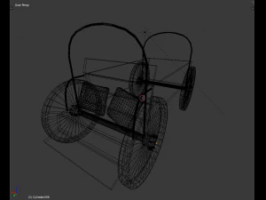 old vehicle 3D Model