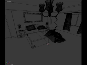 beautiful bedroom 3D Model