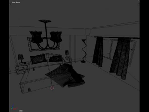 beautiful bedroom 3D Model