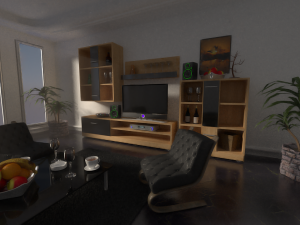 beautiful simple room 3D 模型