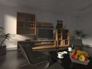 beautiful simple room 3D 模型