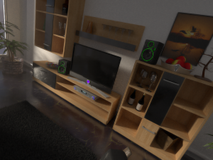 beautiful simple room 3D 模型