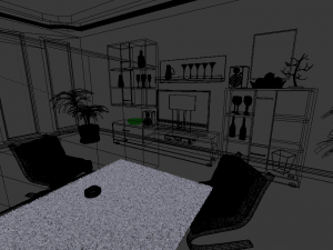 beautiful simple room 3D 模型