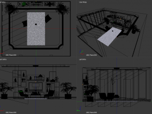 beautiful simple room 3D 模型