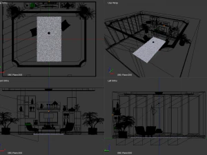 beautiful simple room 3D Model
