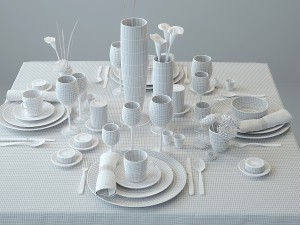 tableware 1 Modelo 3D