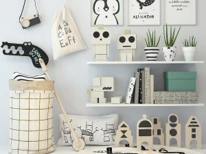 nursery decorating 1 3D Model