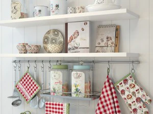 set for kitchen 1 3D Model