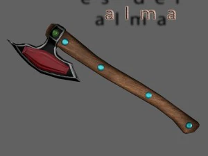 war axe 3D Model