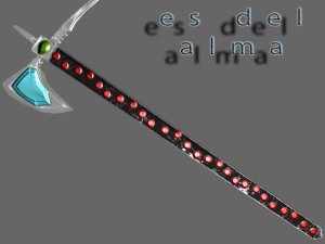 battle axe with peak Modello 3D