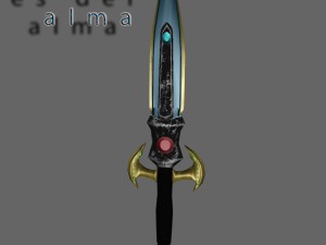 short sword Model 3D