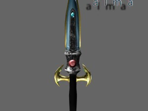 short sword 3D Model