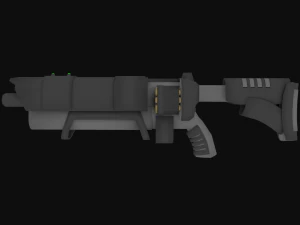 double-barreled raps-90 3D Model