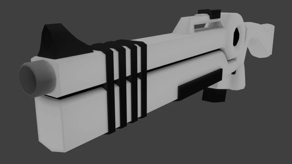 white 3D Model .c4d .max .obj .3ds .fbx .stl .blend 