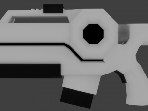 white Modelo 3D