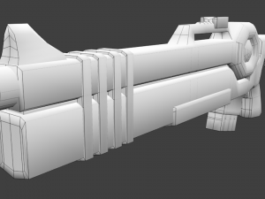 white Modelo 3D