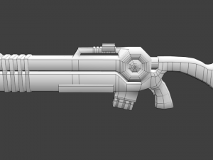 white Modelo 3D