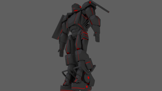 robot transformer car 3D 모델 .c4d .max .obj .3ds .fbx .stl .blend 