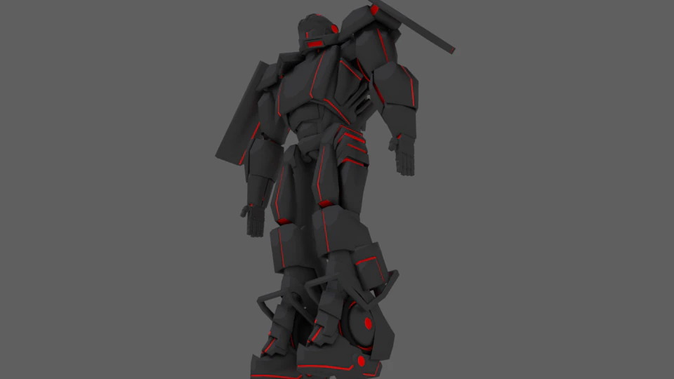 robot transformer car 3D Model .c4d .max .obj .3ds .fbx .stl .blend 