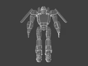 robot transformer car 3D Model