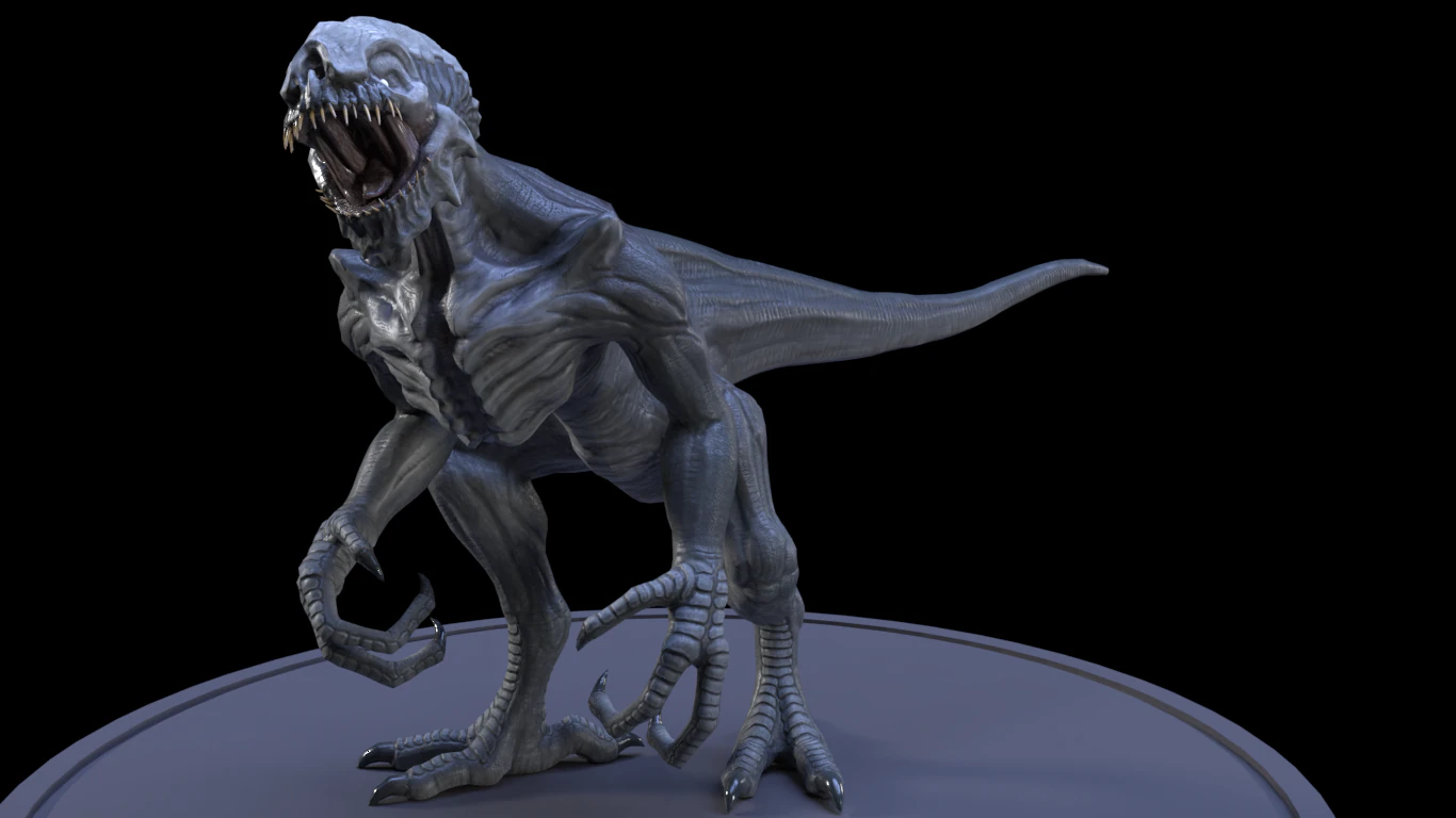 alien 1 0 7 3D Model .c4d .max .obj .3ds .fbx .stl .blend 