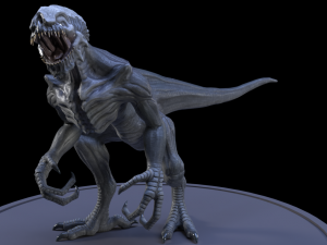 alien 1 0 7 Model 3D
