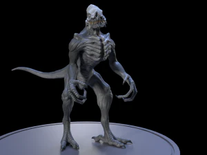 alien 1 0 7 3D Model