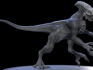 alien 1 0 7 3D 模型