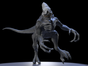 alien 1 0 7 3D 模型