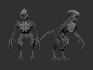 alien 1 0 7 3D Model