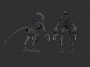 alien 1 0 7 3D 模型