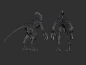 alien 1 0 7 3D Model