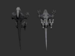 alien 1 0 7 3D 模型