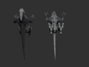 alien 1 0 7 3D Model