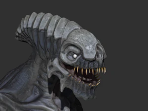 alien 1 0 7 3D Model