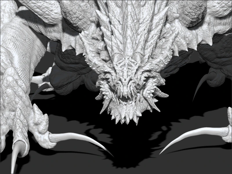 salamander the great 3D Model .c4d .max .obj .3ds .fbx .stl .blend