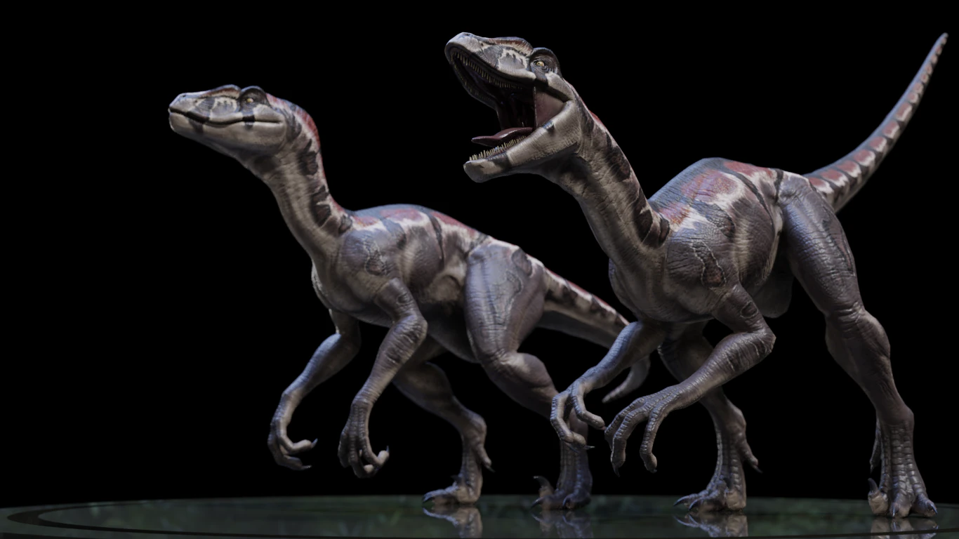 3dvelociraptor 3D Model .c4d .max .obj .3ds .fbx .stl .blend 