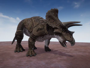 3d triceratops 3D Model
