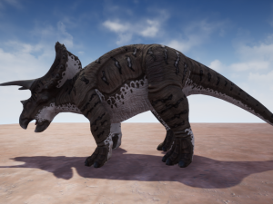3d triceratops 3Dモデル