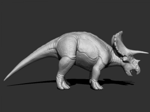 3d triceratops 3Dモデル