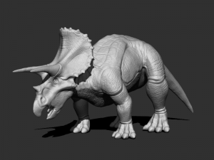 3d triceratops 3Dモデル