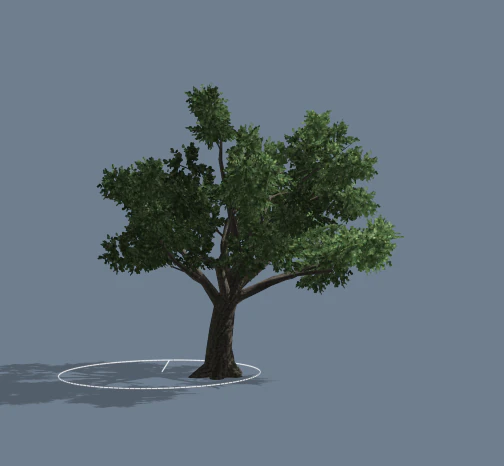 simple tree 01 3D Model .c4d .max .obj .3ds .fbx .stl .blend 