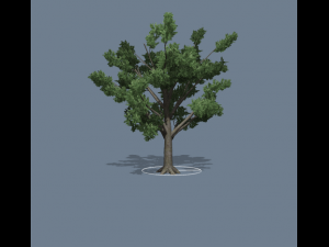 simple tree 01 Model 3D
