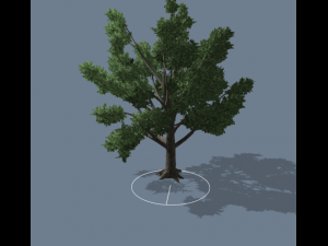 simple tree 01 Model 3D