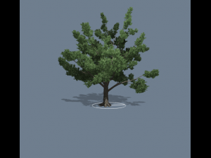 simple tree 01 Model 3D